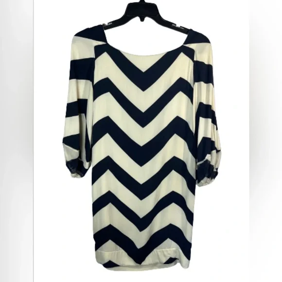 Avant-Garde Diane von Furstenburg silk Op-Art Psychedelic mini dress - Picture 3 of 9